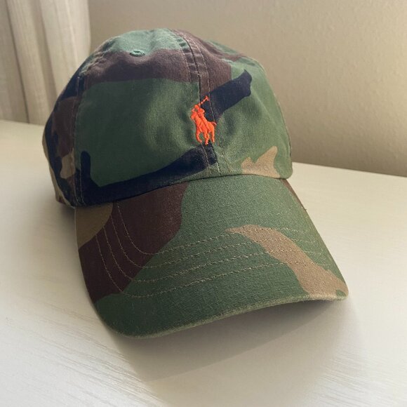 Like New, Clean, POLO Camo Cotton Chino Cap - Picture 1 of 6